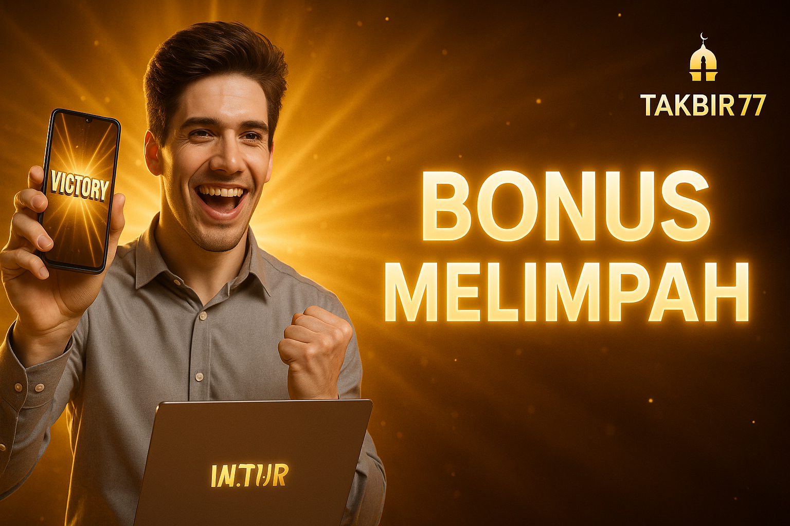 Takbir77 ($) Takbir 77 Kejutan Victory Bonus Melimpah
Takbir77 ($) Takbir 77 Kejutan Victory Bonus Melimpah